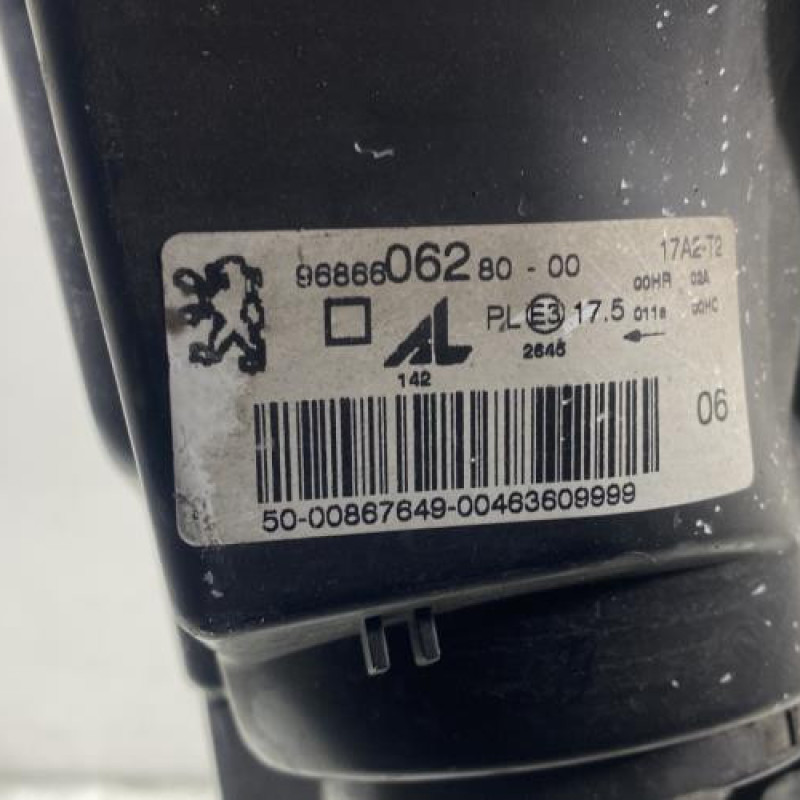 Optique avant principal droit (feux)(phare) PEUGEOT 206+ Photo n°8