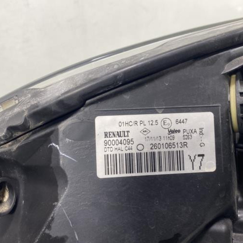 Optique avant principal droit (feux)(phare) RENAULT TWINGO 2 Photo n°5