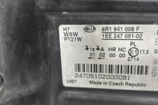 Optique avant principal droit (feux)(phare) VOLKSWAGEN POLO 5