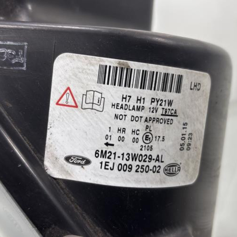 Optique avant principal droit (feux)(phare) FORD S-MAX 1 Photo n°6