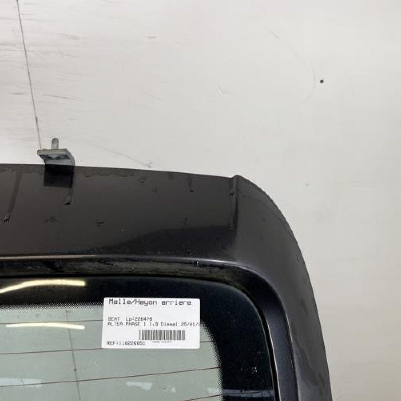 Malle/Hayon arriere SEAT ALTEA Photo n°3
