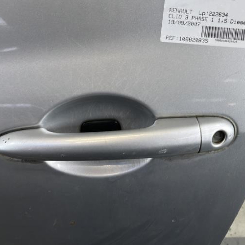 Porte avant gauche RENAULT CLIO 3 Photo n°2