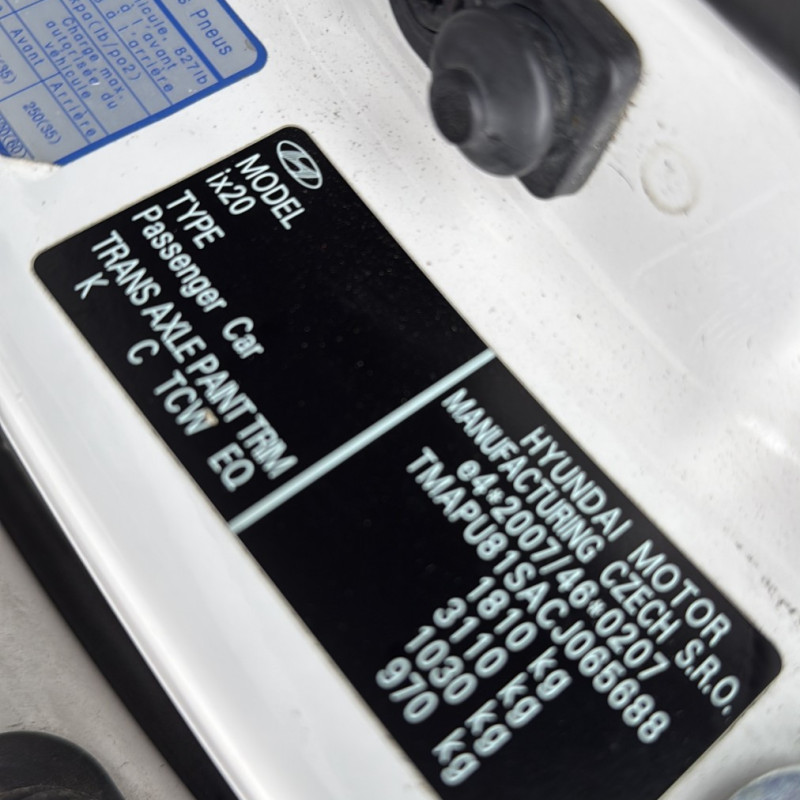 HYUNDAI IX 20 PHASE 2 1.6 CRDI - 16V TURBO Photo n°30
