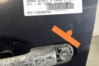 Porte avant gauche RENAULT GRAND SCENIC 2