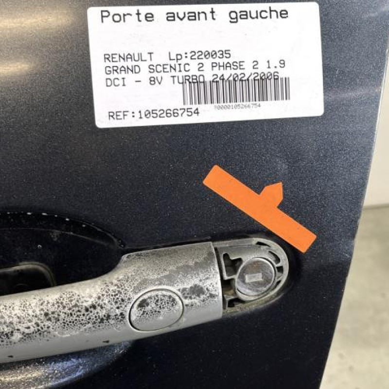 Porte avant gauche RENAULT GRAND SCENIC 2 Photo n°3