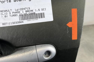 Porte avant gauche RENAULT CLIO 3