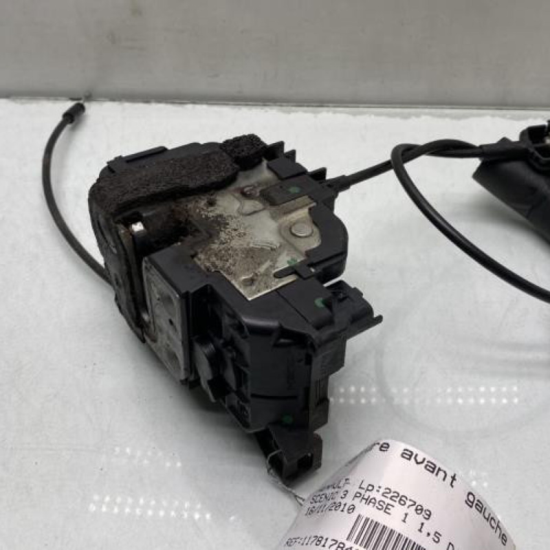 Serrure avant gauche RENAULT SCENIC 3 Photo n°4