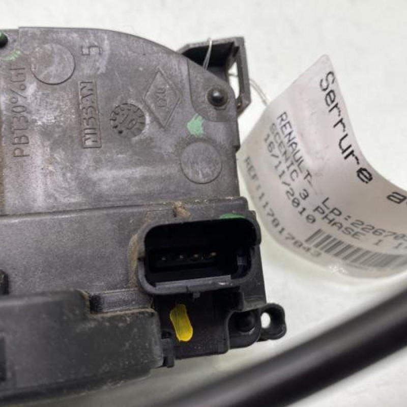 Serrure avant gauche RENAULT SCENIC 3 Photo n°5