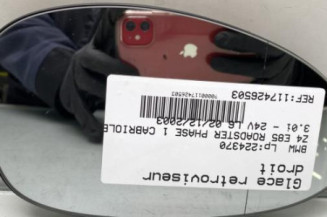 Glace retroviseur droit BMW Z4 E85 Photo n°1