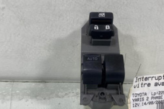 Interrupteur de leve vitre avant gauche TOYOTA YARIS 2 Photo n°1