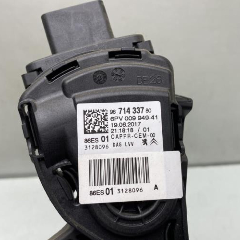 Pedale d'accelerateur PEUGEOT 208 1 Photo n°2