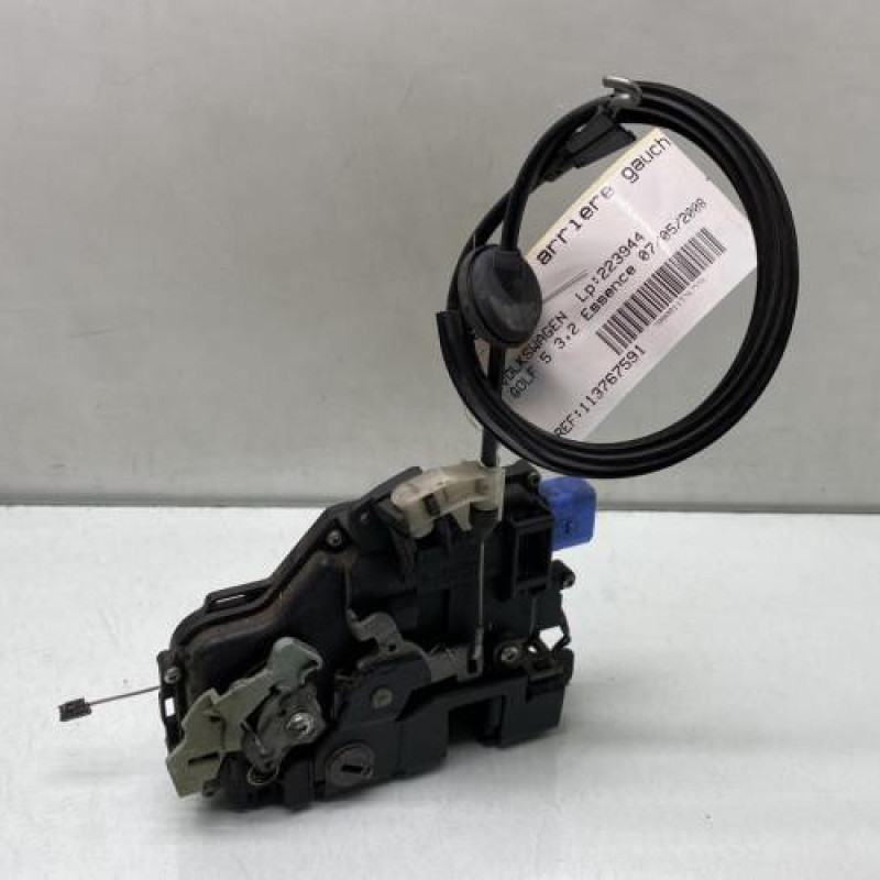 Serrure arriere gauche VOLKSWAGEN GOLF 5 Photo n°4