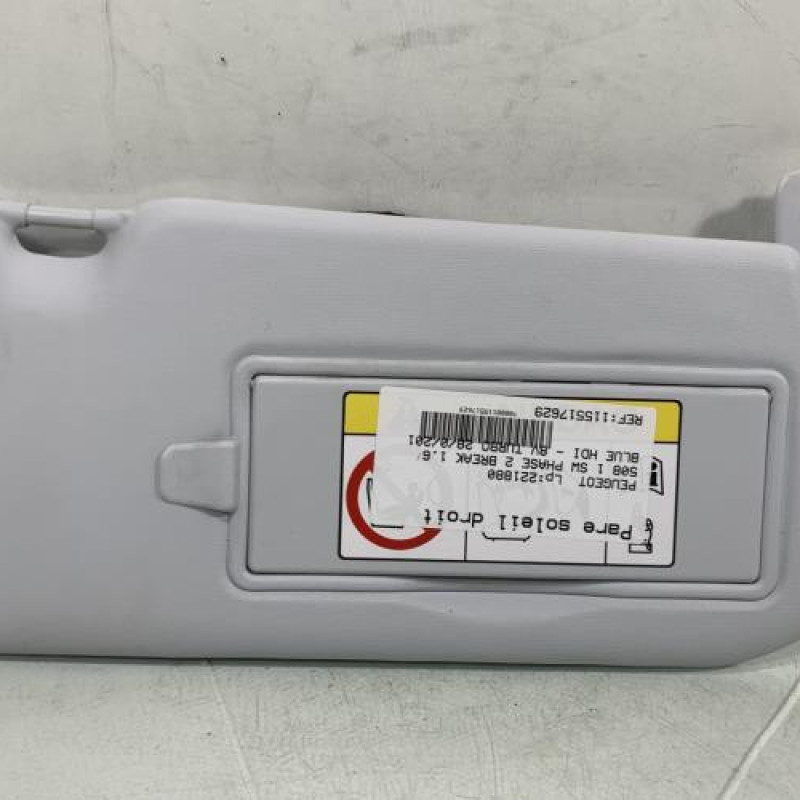 Pare soleil droit PEUGEOT 508 1 SW Photo n°1