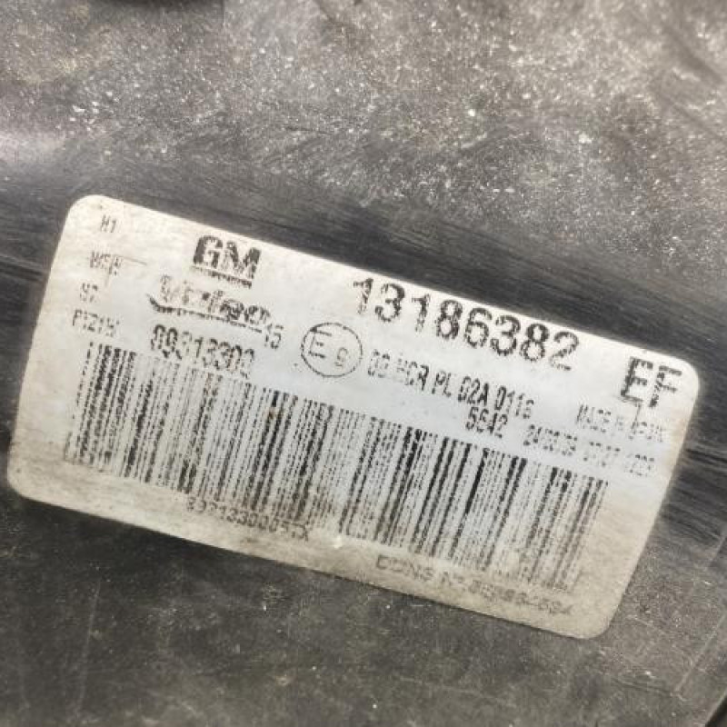 Optique avant principal droit (feux)(phare) OPEL CORSA D Photo n°7