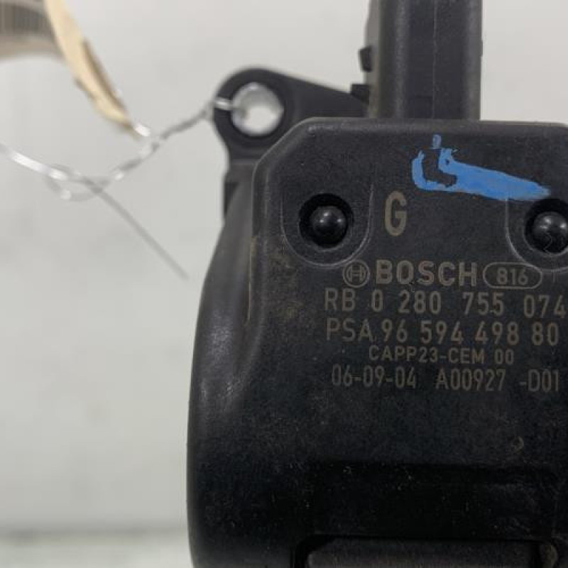 Pedale d'accelerateur PEUGEOT 206 Photo n°2