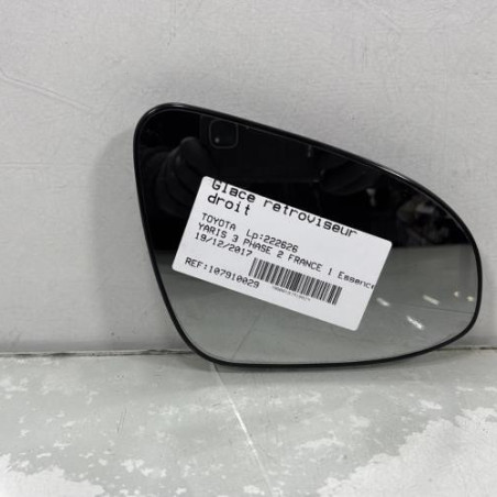 Glace retroviseur droit TOYOTA YARIS 3