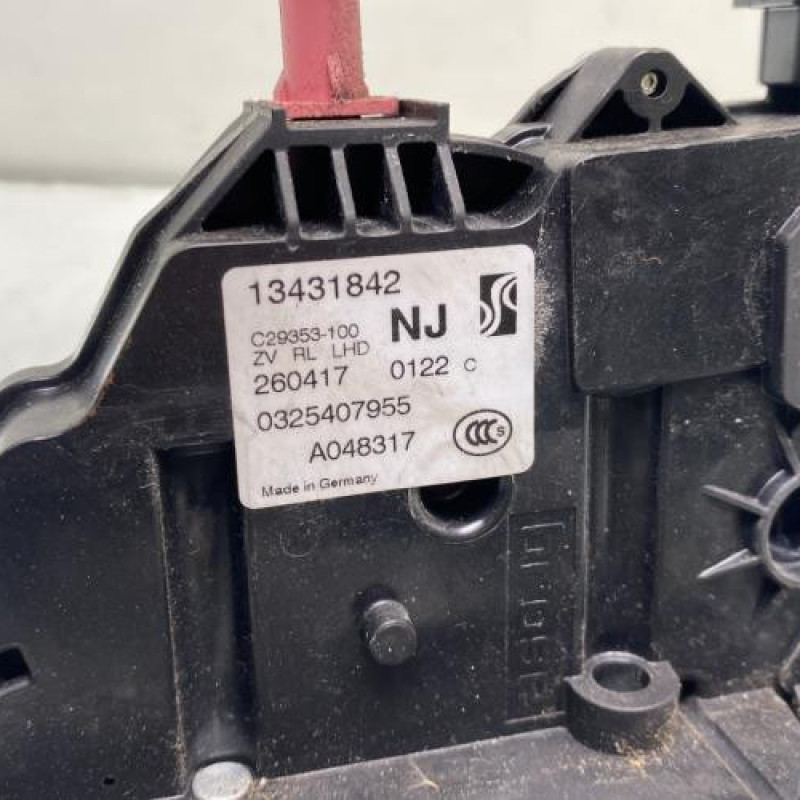 Serrure arriere gauche OPEL CORSA E Photo n°5