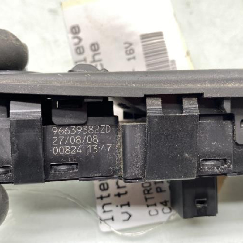 Interrupteur de leve vitre avant gauche CITROEN C4 PICASSO 1 Photo n°4