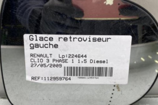 Glace retroviseur gauche RENAULT CLIO 3 Photo n°1