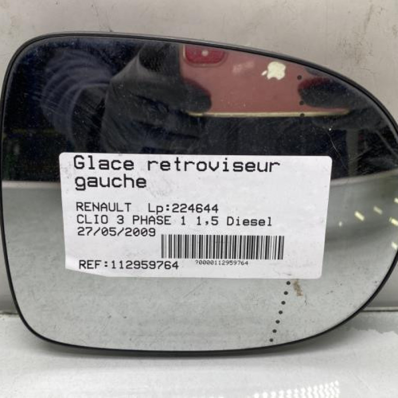 Glace retroviseur gauche RENAULT CLIO 3 Photo n°1