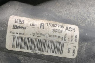 Optique avant principal droit (feux)(phare) OPEL CORSA D