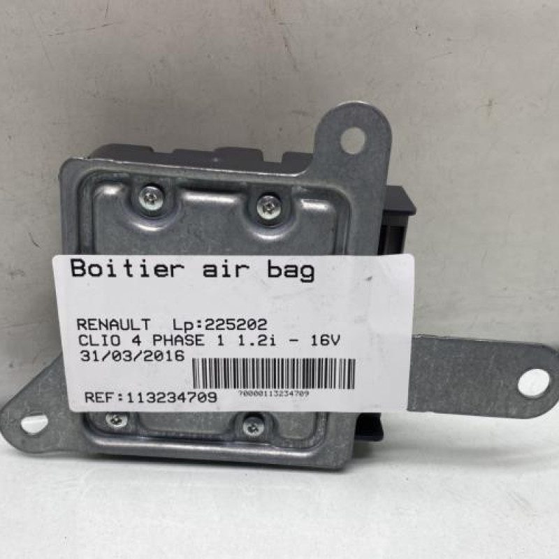 Boitier air bag RENAULT CLIO 4 Photo n°4