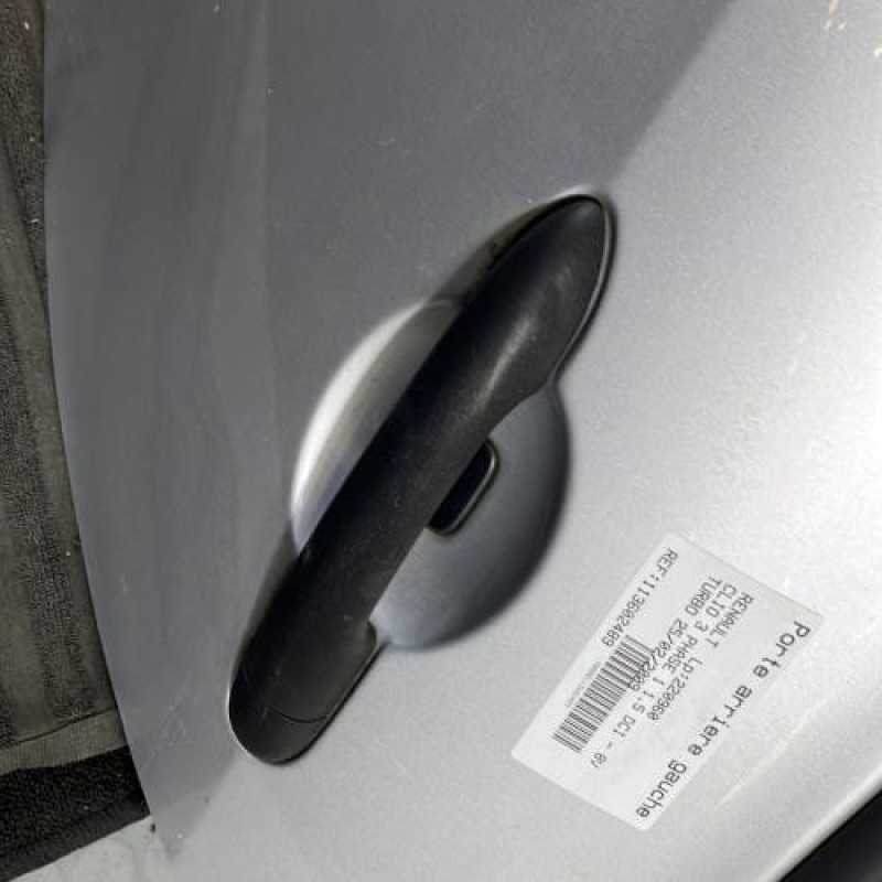 Porte arriere gauche RENAULT CLIO 3 Photo n°2