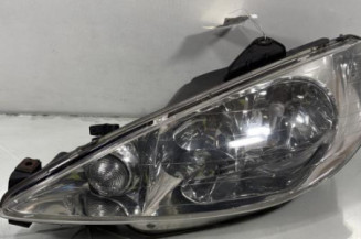 Optique avant principal gauche (feux)(phare) PEUGEOT 206 Photo n°1