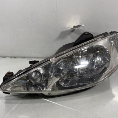 Optique avant principal gauche (feux)(phare) PEUGEOT 206 Photo n°1