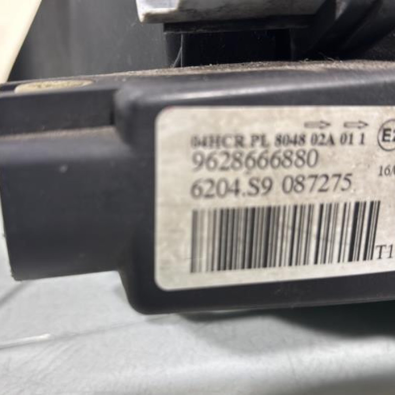 Optique avant principal gauche (feux)(phare) PEUGEOT 206 Photo n°3