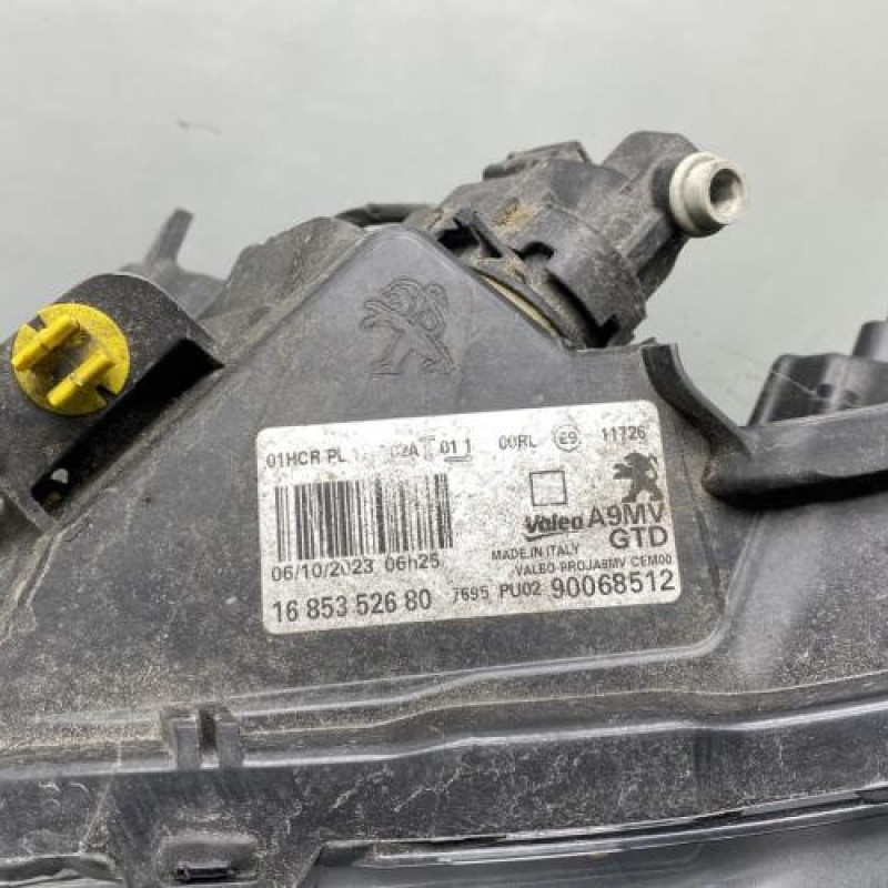 Optique avant principal gauche (feux)(phare) PEUGEOT 208 1 Photo n°5