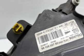 Optique avant principal gauche (feux)(phare) PEUGEOT 208 1
