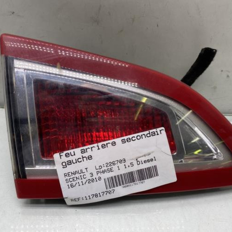 Feu arriere secondaire gauche (feux) RENAULT SCENIC 3 Photo n°1