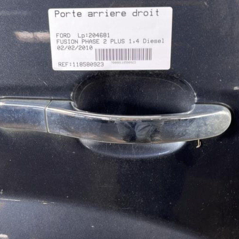 Porte arriere droit FORD FUSION Photo n°2