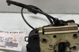 Serrure arriere droit RENAULT SCENIC 2 Photo n°1