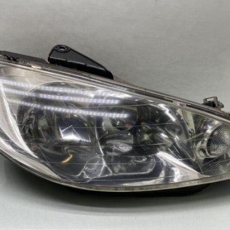 Optique avant principal droit (feux)(phare) PEUGEOT 206 Photo n°1