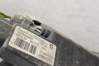 Optique avant principal gauche (feux)(phare) PEUGEOT 206
