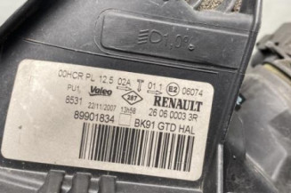 Optique avant principal gauche (feux)(phare) RENAULT LAGUNA 3
