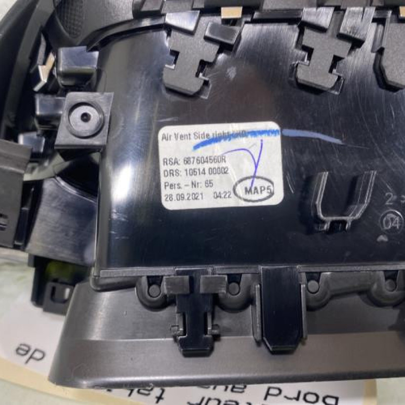 Aerateur tableau de bord avant droit RENAULT CLIO 5 Photo n°3