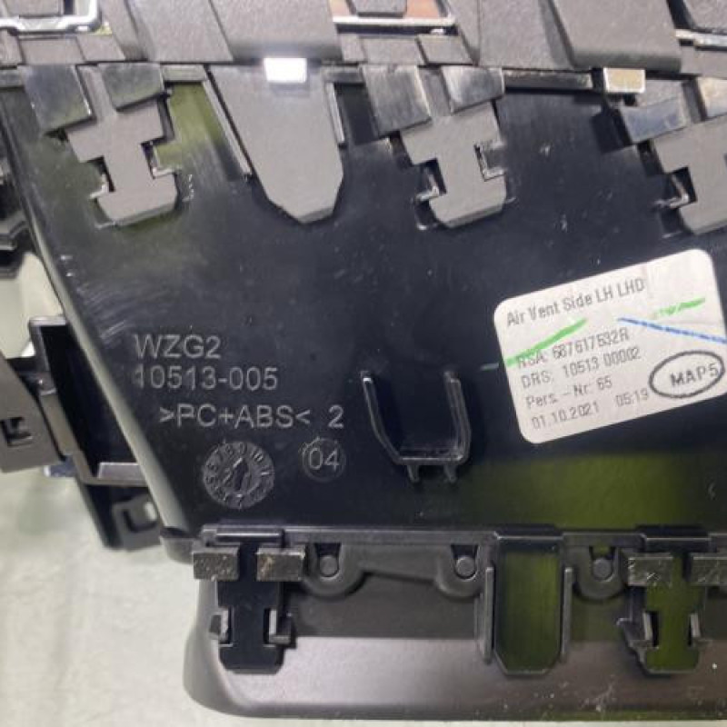 Aerateur tableau de bord avant gauche RENAULT CLIO 5 Photo n°5