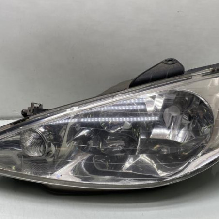 Optique avant principal gauche (feux)(phare) PEUGEOT 206 Photo n°1