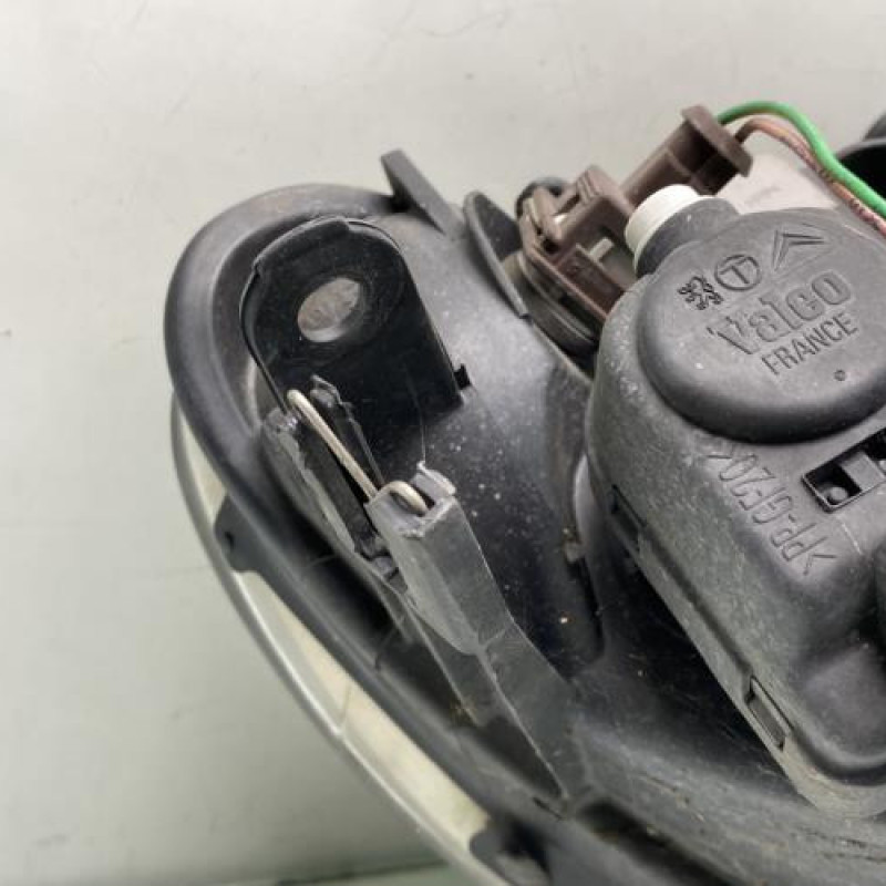 Optique avant principal gauche (feux)(phare) PEUGEOT 206 Photo n°4