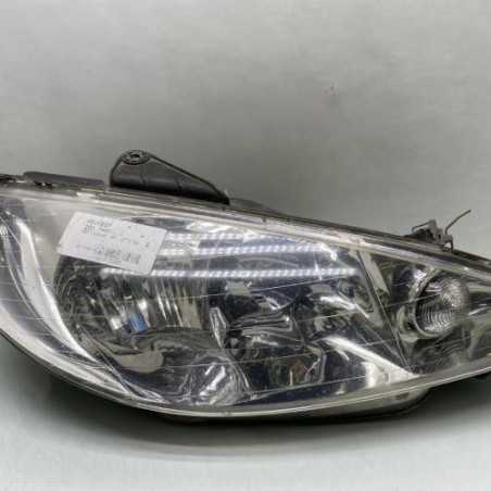 Optique avant principal droit (feux)(phare) PEUGEOT 206 Photo n°1