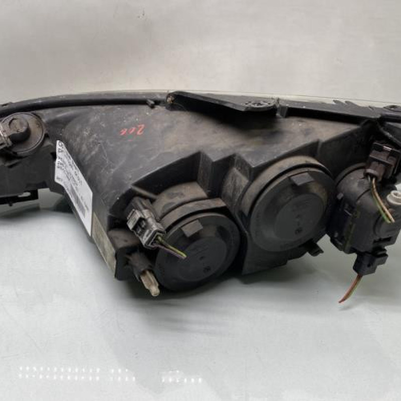 Optique avant principal droit (feux)(phare) PEUGEOT 206 Photo n°3