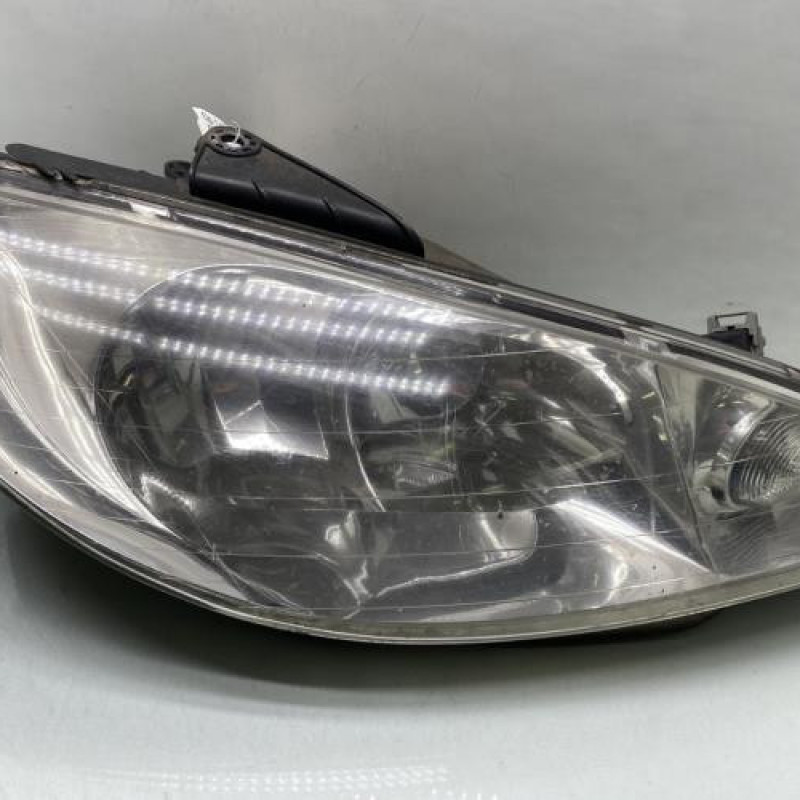 Optique avant principal droit (feux)(phare) PEUGEOT 206 Photo n°1