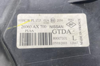 Optique avant principal gauche (feux)(phare) NISSAN MICRA 3