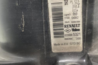 Optique avant principal gauche (feux)(phare) RENAULT CLIO 3