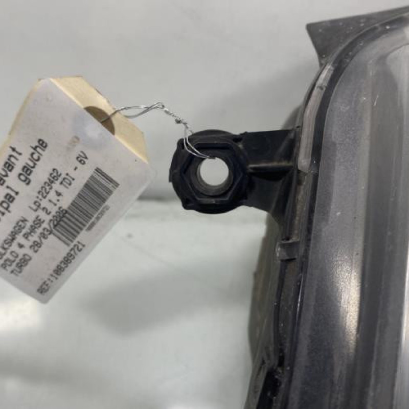 Optique avant principal gauche (feux)(phare) VOLKSWAGEN POLO 4 Photo n°3