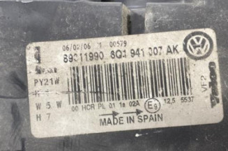 Optique avant principal gauche (feux)(phare) VOLKSWAGEN POLO 4