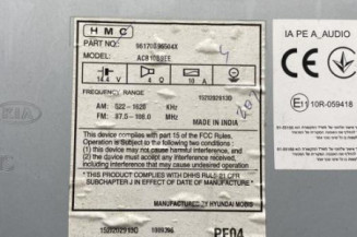 Autoradio d'origine HYUNDAI I 10 2